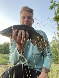 Sutare, 1020g, Jesper Södergren, 2022-06-23, Nynäshamn, fiskemetod: Flötmete