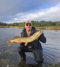 Gädda, 5295g, Thomas Lysell, 2025-10-05, Torsås, fiskemetod: Spinnfiske