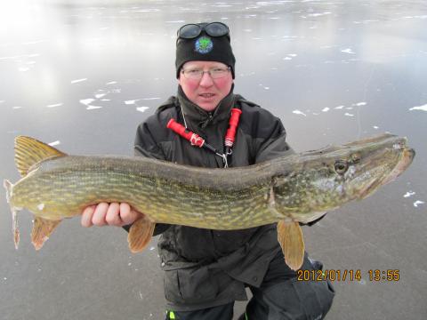 Gädda, 5100g, Timo Hyvärinen, 2012-01-14, Nynäshamn